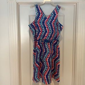 Blush by US Angels Laser-Cut Dress